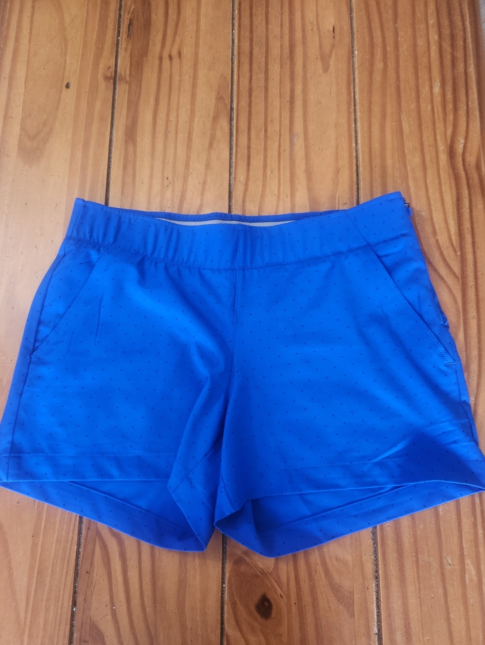 Under Armour Polka Dot Shorts Blue Size 8